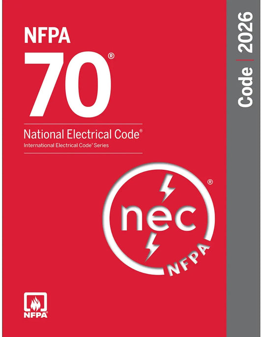 NFPA 70, National Electrical Code NEC 2026 Softbound