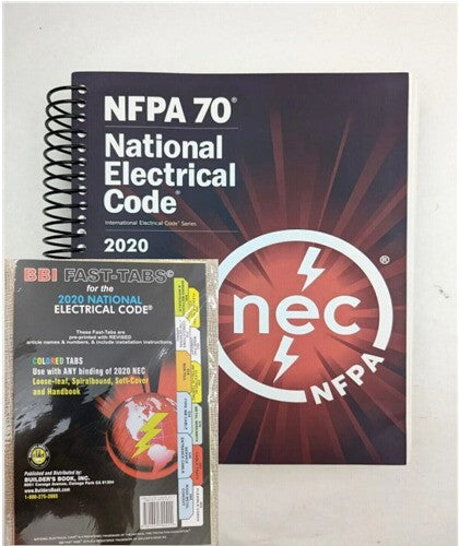 NFPA 70 NEC 2020 Spiral With BBI Fast Tabs 2020